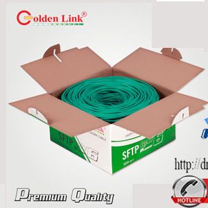 Dây cáp mạng SFTP Cat6 Golden Link Premium