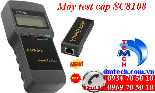 máy test cáp mạng và cáp thoại SC8108