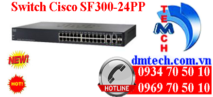 Switch Cisco SF300-24PP